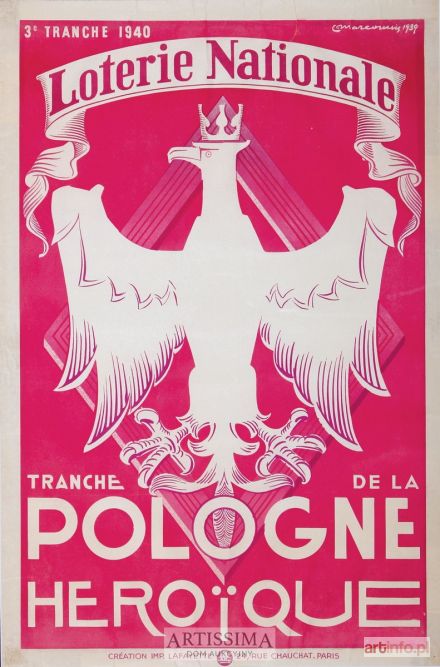 MARCOUSSIS Louis | Loterie Nationale - Tranche de la Pologne Heroïque, 1939