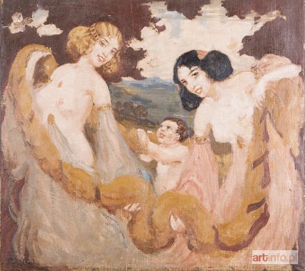 OKUŃ Edward | SCENA SYMBOLICZNA, 1913 R.