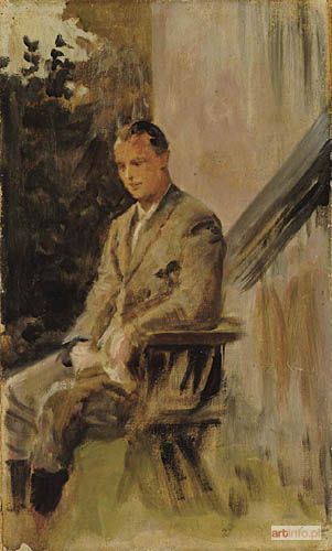 MALCZEWSKI Jacek | PORTRET SYNA ARTYSTY, Rafała /1892-1962/, malarza i pisarza, ok. 1914