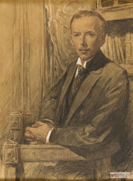 KAMIEŃSKI Antoni | Portret mężczyzny, 1926 r.