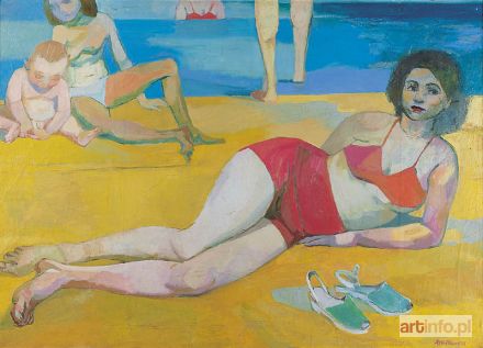 WRÓBLEWSKI Andrzej | PLAŻA, 1955