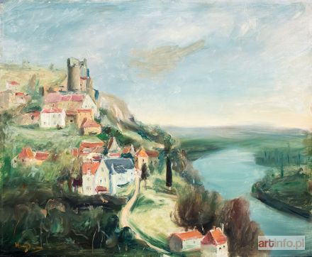 HAYDEN Henryk | Zamek Castelnaud nad Dordonią, l. 30. XX w.