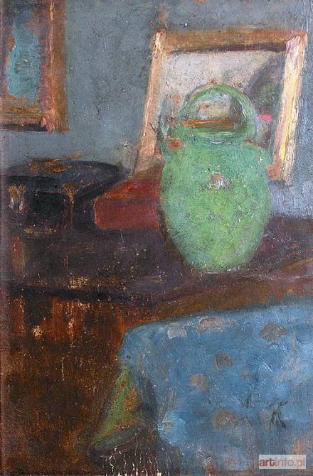 BOZNAŃSKA Olga | Nature morte a la cruche verte (ca.1900)