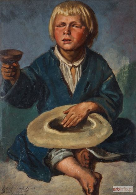 GŁĘBOCKI Adrian | ŻEBRZĄCY CHŁOPIEC, 1867