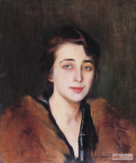 KRZYŻANOWSKI Konrad | PORTRET PANI, 1918