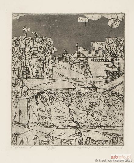 WEJMAN Mieczysław | Śpiące II, 1958