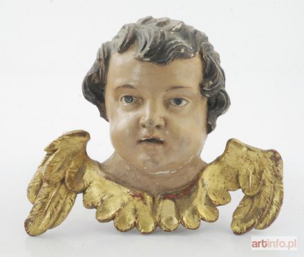 Główka barokowego amorka