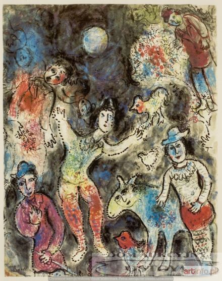 CHAGALL Marc | KLAUNI, 1961/po 1989